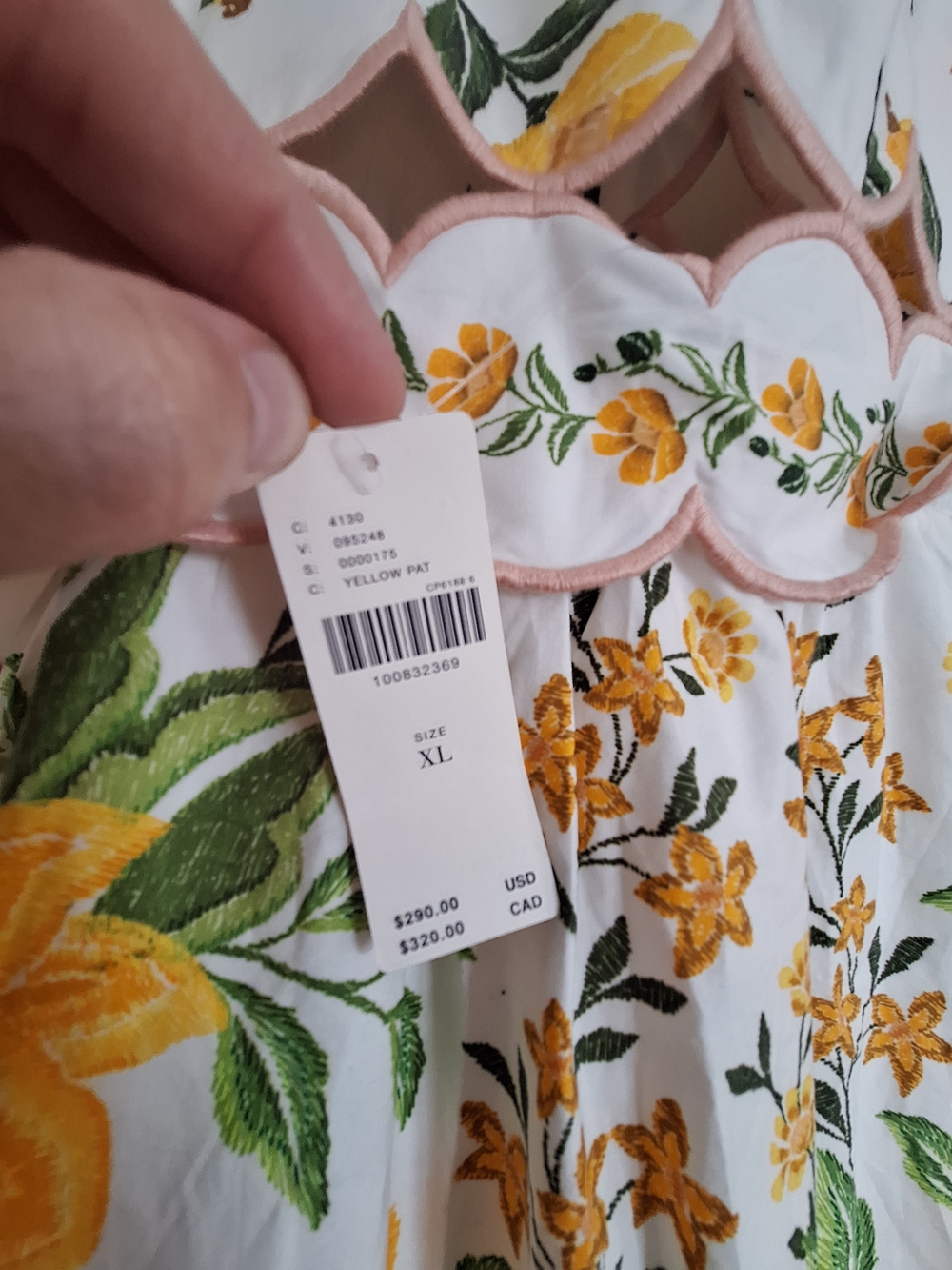 Farm Rio X Anthropology Scallop Dress - Picture 3 of 5